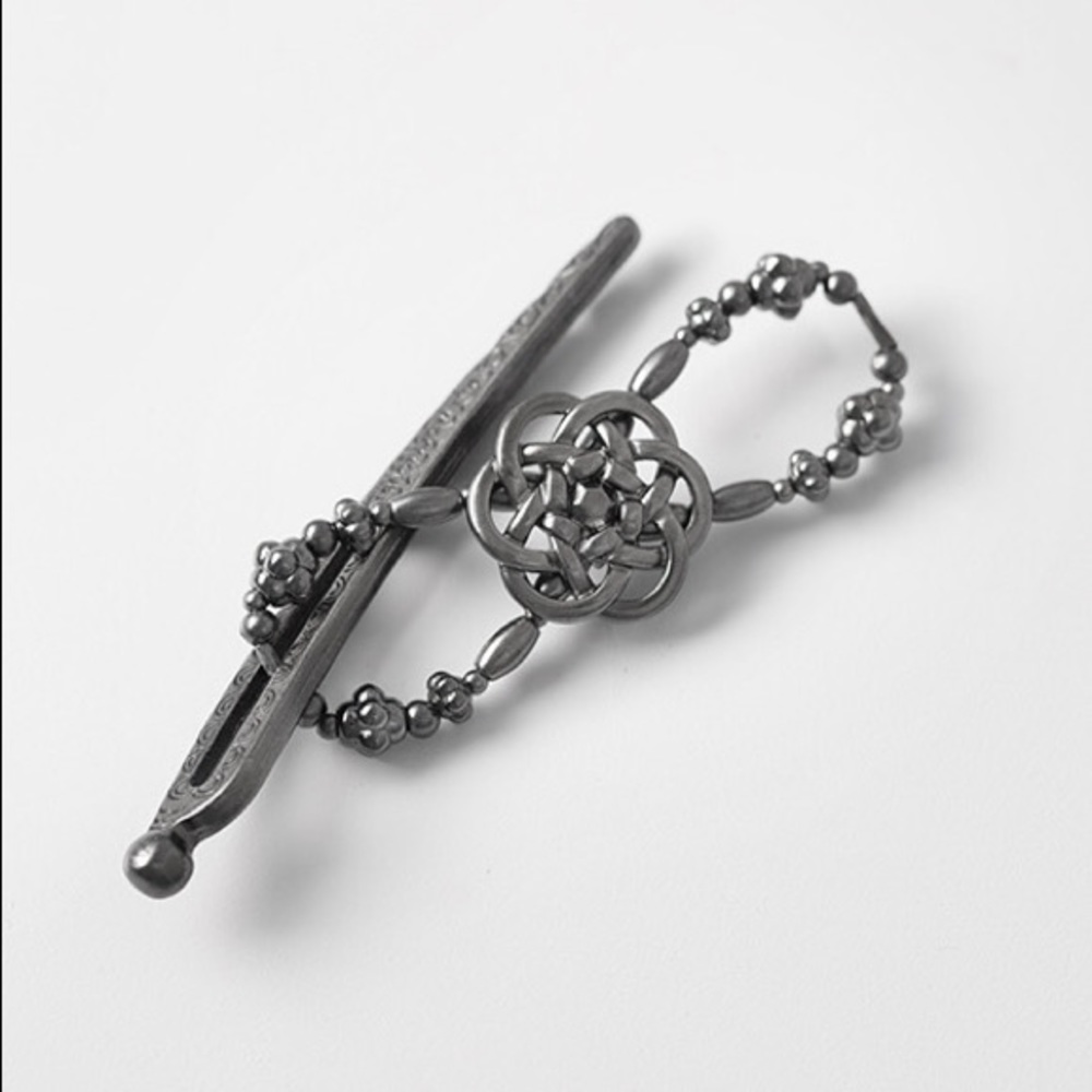 Lilla Rose Black Knot Flexi Hair Clip Sz XS